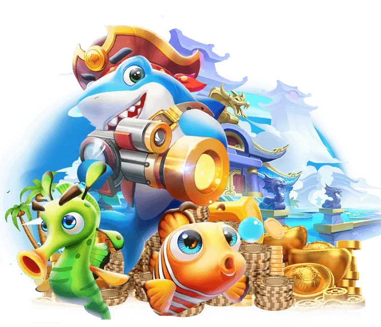 Cảnh game bắn cá đầy màu sắc tại 898bet